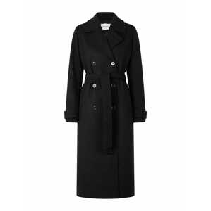 modström Prechodný kabát  čierna