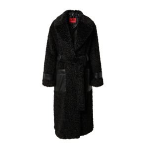 HUGO Prechodný kabát 'Mivena'  čierna