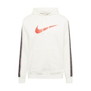 Nike Sportswear Mikina  tmavomodrá / červená / biela