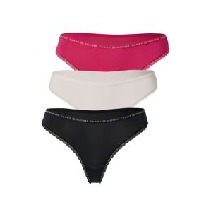 Tommy Hilfiger Underwear Tangá  purpurová / rosé / čierna