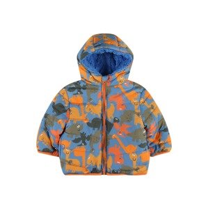 LOSAN Prechodná bunda  modrá / olivová / tmavozelená / oranžová