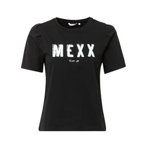MEXX Tričko  čierna / biela