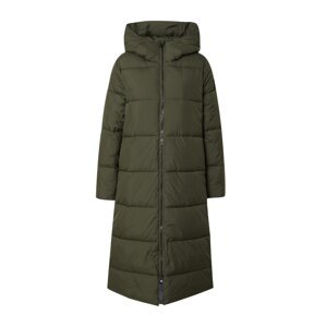 ECOALF Zimný kabát  tmavozelená