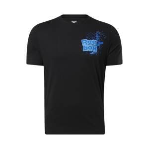 Reebok Classics Funkčné tričko  modrá / čierna