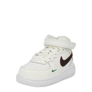 Nike Sportswear Tenisky 'Force 1'  krémová / trávovo zelená / čierna / biela