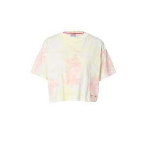 SCOTCH & SODA Tričko  svetložltá / ružová / biela