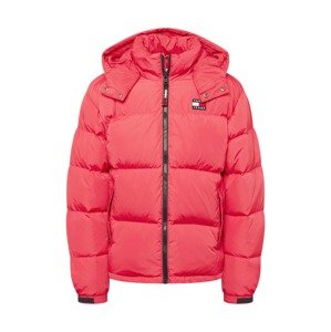 Tommy Jeans Zimná bunda 'ALASKA'  námornícka modrá / neónovo ružová / ohnivo červená / biela