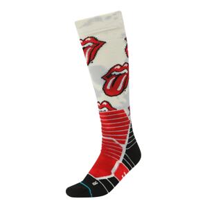 Stance Športové ponožky 'LICKS'  krémová / červená / čierna