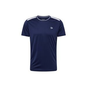 DUNLOP Funkčné tričko  námornícka modrá / biela