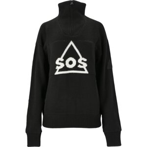 SOS Športový sveter 'Tignes'  béžová / čierna