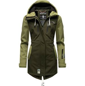 MARIKOO Funkčný kabát 'Zimtzicke'  zelená / kaki