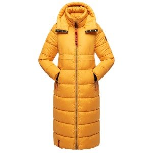 NAVAHOO Zimný kabát  žltá / oranžová / čierna