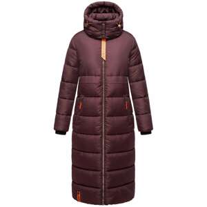 NAVAHOO Zimný kabát  oranžová / bordová