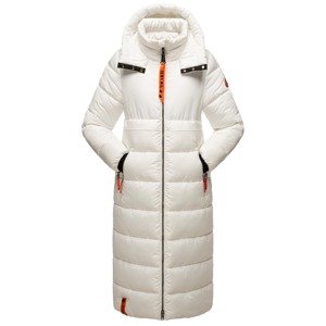 NAVAHOO Zimný kabát  oranžová / čierna / šedobiela