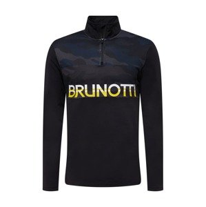 BRUNOTTI Funkčné tričko 'Frank'  modrá / žltá / čierna / biela