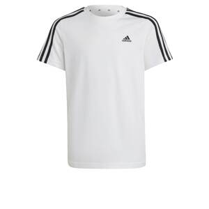 ADIDAS SPORTSWEAR Funkčné tričko 'Essentials 3-Stripes '  čierna / biela