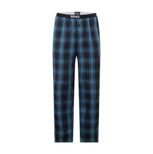 BOSS Black Pyžamové nohavice 'Easy'  tmavomodrá / modrozelená / biela