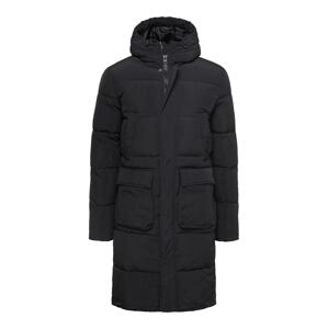 BURTON MENSWEAR LONDON Zimný kabát  čierna