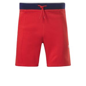 Reebok Sport Športové nohavice  námornícka modrá / červená