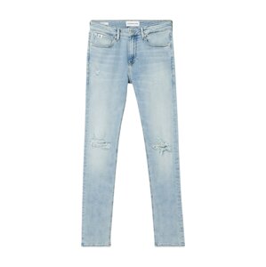 Calvin Klein Jeans Džínsy  modrá / čierna / biela