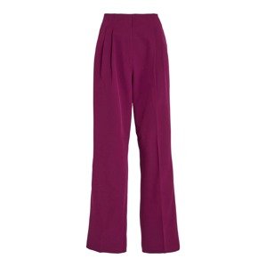 VILA Plisované nohavice 'Angey'  purpurová