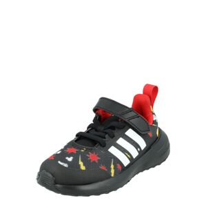 ADIDAS SPORTSWEAR Športová obuv 'Disney Fortarun 2.0 Mickey Cloudfoam Elastic Lace Top Strap'  žltá / červená / čierna / biela
