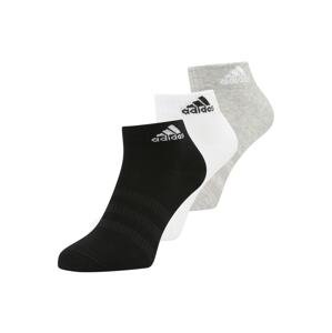 ADIDAS SPORTSWEAR Športové ponožky 'Thin And Light  '  sivá / čierna / biela