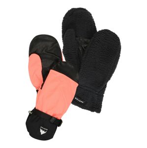 BURTON Športové rukavice  antracitová / lososová