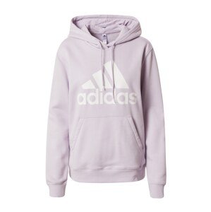 ADIDAS SPORTSWEAR Športová mikina 'Essentials Big Logo  Fleece'  pastelovo fialová / biela
