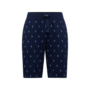 Polo Ralph Lauren Pyžamové nohavice  modrá / námornícka modrá