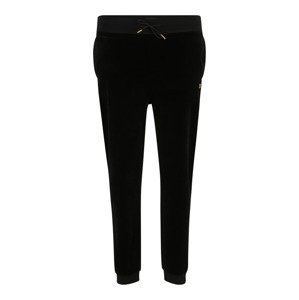 BOSS Black Nohavice 'Velour Pants'  svetložltá / čierna