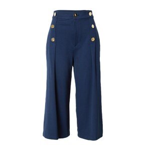 Lauren Ralph Lauren Plisované nohavice 'DRAZIA'  námornícka modrá