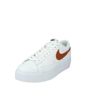 Nike Sportswear Nízke tenisky 'Blazer'  hrdzavo červená / biela