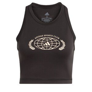 ADIDAS PERFORMANCE Funkčné tričko 'Sports Club Graphic'  čierna