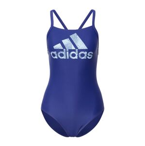 ADIDAS SPORTSWEAR Športové jednodielne plavky 'Big Logo'  modrá / biela