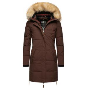 NAVAHOO Zimný kabát 'Halina'  hnedá