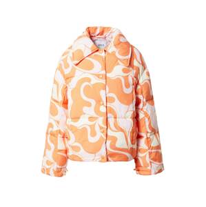 Envii Prechodná bunda 'BUBBLE'  oranžová / svetloružová / biela