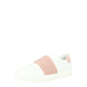 Calvin Klein Slip-on obuv  ružová / biela