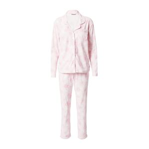 Boux Avenue Pyžamo 'SNOWFLAKE'  pastelovo ružová / svetloružová / biela