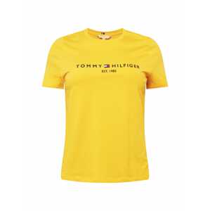 Tommy Hilfiger Curve Tričko  tmavomodrá / žltá / červená / biela