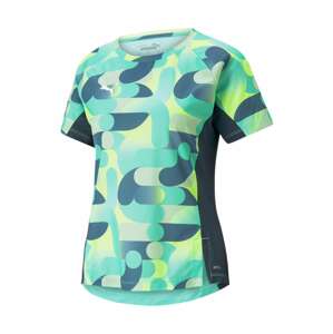 PUMA Funkčné tričko 'Blaze'  námornícka modrá / sivá / mätová / neónovo zelená