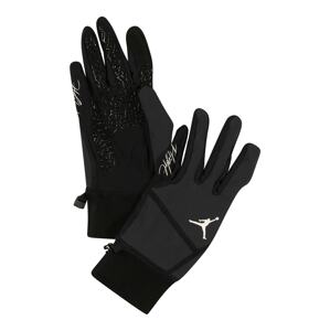 Jordan Prstové rukavice  čierna / biela