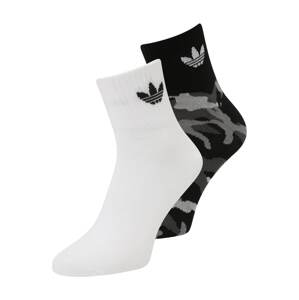 ADIDAS ORIGINALS Ponožky  sivá / kamenná / čierna / biela