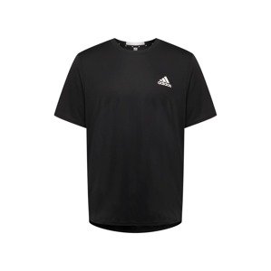 ADIDAS SPORTSWEAR Funkčné tričko 'Designed For Movement'  čierna / biela