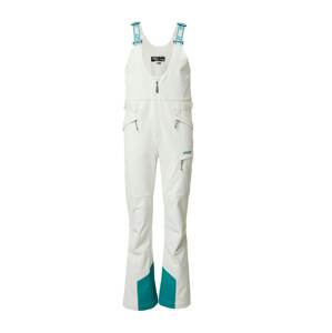 OAKLEY Outdoorové nohavice 'DHARMA'  smaragdová / biela
