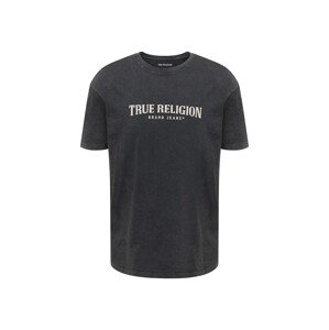 True Religion Tričko  čierny denim / biela