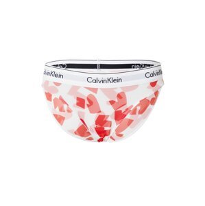 Calvin Klein Underwear Nohavičky  oranžová / červená / biela