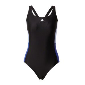 ADIDAS PERFORMANCE Športové jednodielne plavky 'Colourblock'  kráľovská modrá / svetlomodrá / čierna