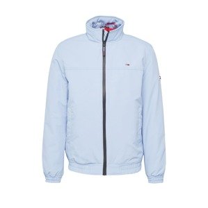 Tommy Jeans Prechodná bunda 'Essential'  námornícka modrá / svetlomodrá / červená / biela
