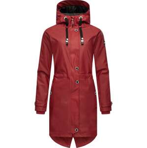 NAVAHOO Funkčný kabát 'Rainy Flower'  červená